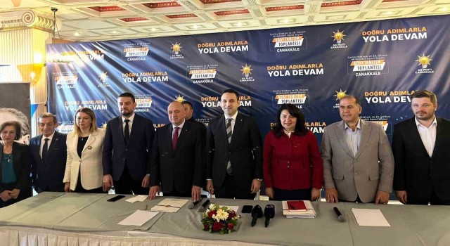 AK Parti Çanakkalede Milletvekili adaylarını tanıttı
