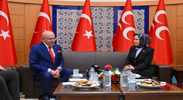 AK Parti ve BBPden MHPye Ramazan Bayramı ziyareti