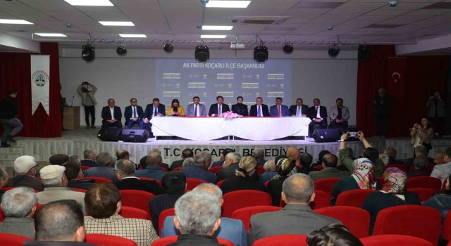 AK Partinin Aydın milletvekili adayları Koçarlıda seçmenlerle buluştu