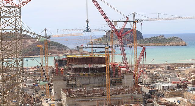 Akkuyu NGS'nı̇n 2’nci Ünitesi’nde İç Koruma Kabuğunun Dördüncü Katmanının Kurulumu Tamamlandı