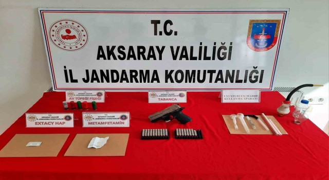 Aksarayda jandarmadan uyuşturucu operasyonu: 1 gözaltı