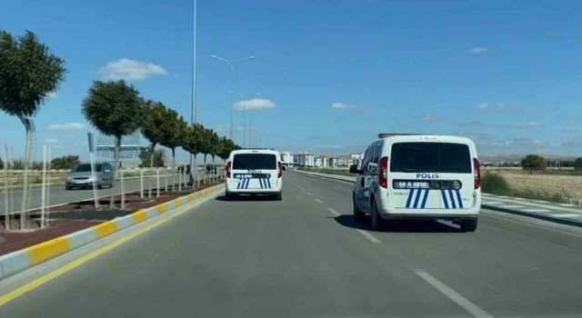 Aksarayda polis hırsız kovalamacası film sahnelerini aratmadı