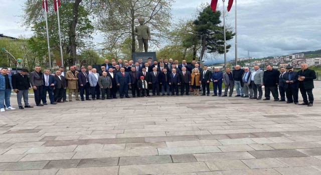 Alaplıda bayramlaşma programına yoğun ilgi