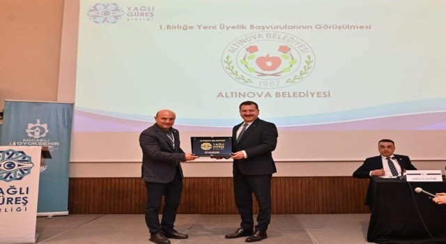 Altınova, Yağlı Güreş Birliğine üye oldu