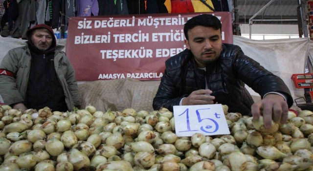 Amasyalı pazarcı Kılıçdaroğluna kuru soğan gönderecek: Kilosu 15 lira