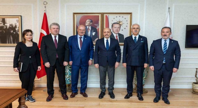 ATO Başkanı Baran, Bakan Vedat Bilgini ziyaret etti