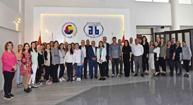 Aydın Ticaret Borsasında bayramlaşma merasimi