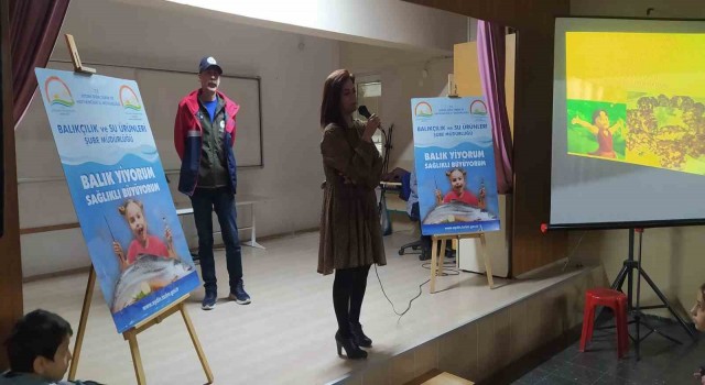 Aydında öğrencilere su ürünleri eğitimi verildi