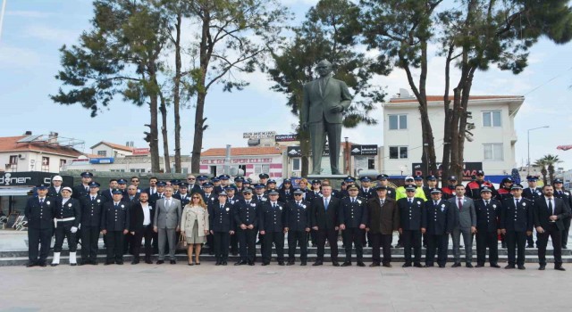 Ayvalıkta polis günü heyecanı