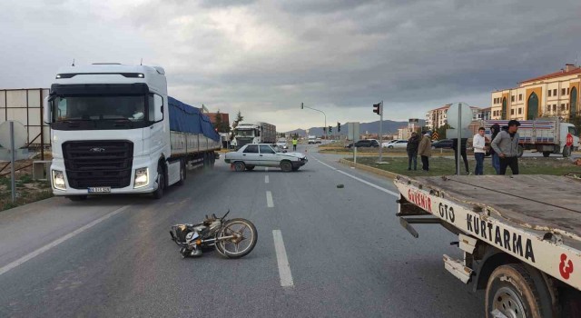 Afyonkarahisar’da Babanın öldüğü motosiklet kazasında oğlu da hayata tutunamadı
