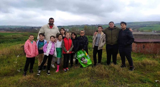 Bafrada sokak hayvanları unutulmadı