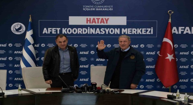 Bakan Akar: “Ege ve Akdenizin dostluk denizi olması temennimiz”