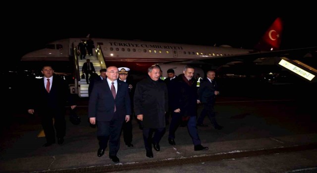 Bakan Akar ve MİT Başkanı Fidan dörtlü toplantı için Moskovada