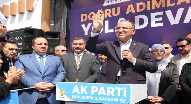 Bakan Bozdağ Şanlıurfada seçim güvenliğine dikkat çekti