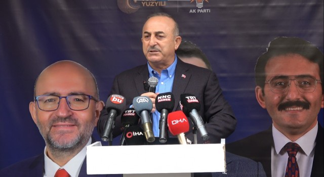 Bakan Çavuşoğlu: Hayal satmıyoruz, boş sloganlarla konuşmuyoruz