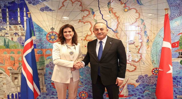 Bakan Çavuşoğlu İzlandalı mevkidaşı ile görüştü