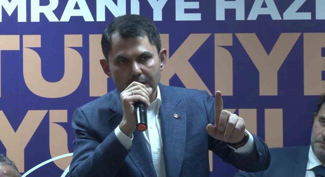Bakan Kurum: Bu seçim Türkiye yüzyılı adına atılacak önemli bir adımdır