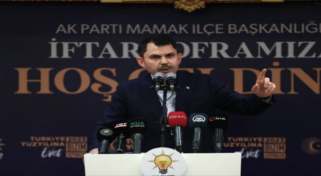 Bakan Kurum: “Milletimiz Cumhurbaşkanımız Recep Tayyip Erdoğana rekor bir oyla destek verecek”