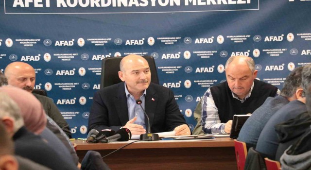 Bakan Soylu depremin 69uncu gününde son durumu değerlendirdi