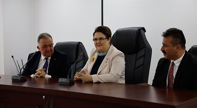Bakan ve Milletvekili adayı Yanık, OTSO’yu ziyaret etti