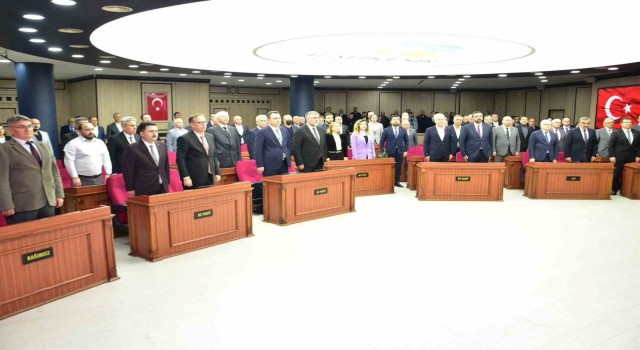 Balıkesir Büyükşehirde Encümen Üyeleri ve İhtisas Komisyonları belirlendi