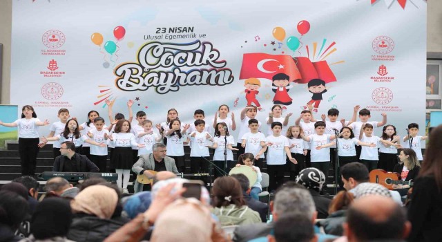Başakşehirli çocukların çifte bayram sevinci