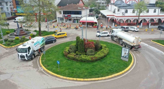 Başiskelede bayram temizliği
