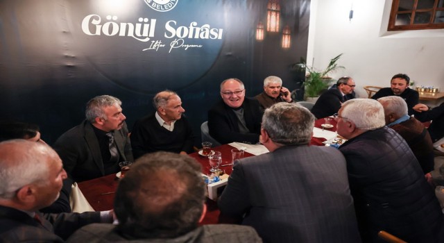 Başkan Bilgin, muhtarlarla ‘Gönül Sofrasında buluştu