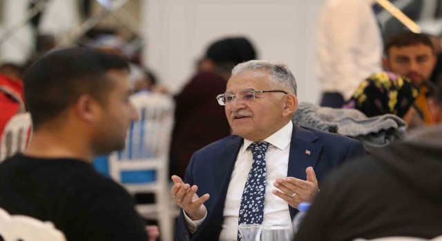 Başkan Büyükkılıç: Önemli olan bir gönül sofrası oluşturmak