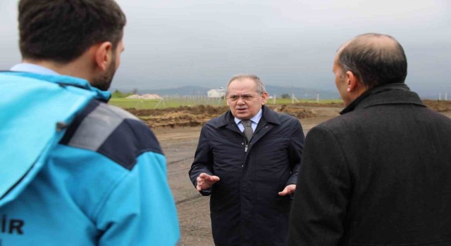 Başkan Demir: “Önce altyapı, sonra bina”