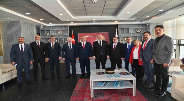 Başkan Ergün, MHP Manisa Milletvekili Adaylarını ağırladı