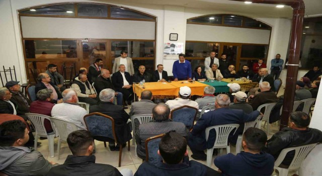 Başkan genç, mahalle buluşmalarında