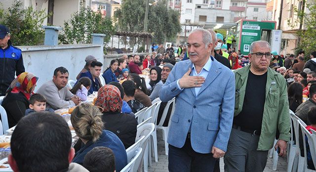 Başkan Kadir Kara Mahalle iftarında vatandaşlarla buluştu