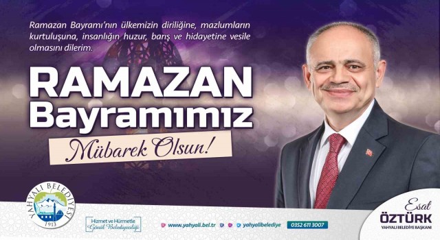 Başkan Öztürk: “Ramazanın huzur ve umut getirmesini niyaz ediyorum