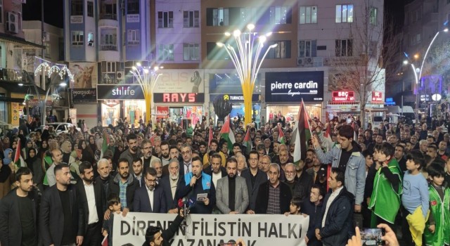 Batmanda STKlar Mescid-i Aksaya saldırıyı kınadı