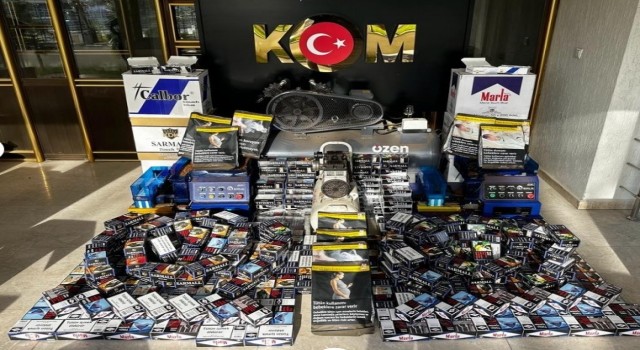 Bayram öncesi kaçakçılık yapanlara operasyon