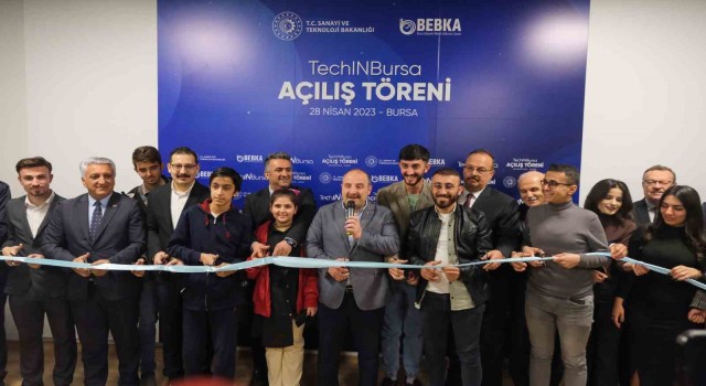 BEBKAnın girişimcilik merkezi TechINBursayı Bakan Varank açtı