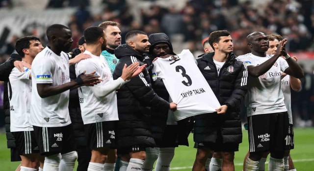 Beşiktaşlı futbolculardan Tayyip Talhaya destek