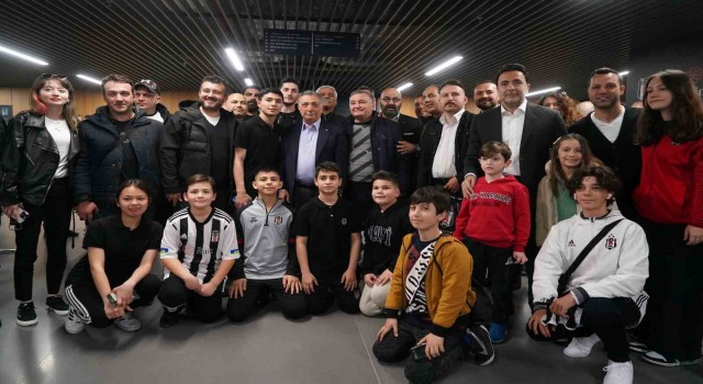 Beşiktaşta bayramlaşma töreni yapıldı