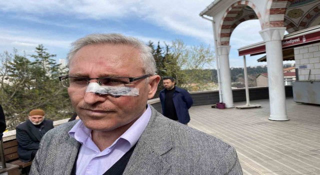 Beyoğlunda müezzine tekme ve yumruklu darp
