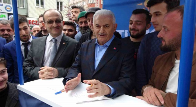 Binali Yıldırım: “Bölge üzerinde hesabı, kitabı olanlar 20 senedir avucunu yaladı”