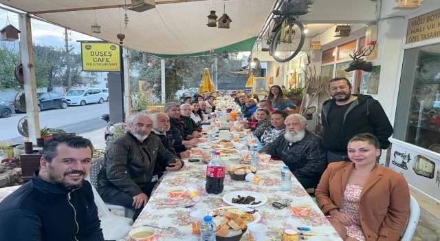 Bodrum müzayede geleneksel iftar yemeğinde buluştu