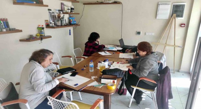 Bodrum Turgutreis Yaşam Merkezinde atölye çalışmaları başladı