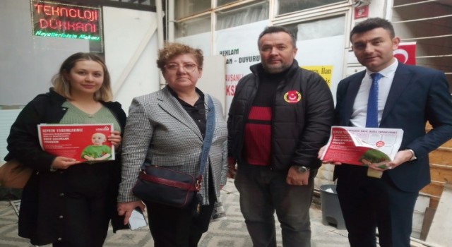 Bölge Koordinatörü Yelda İlker, lösemili çocuklar için Tavşanlıda