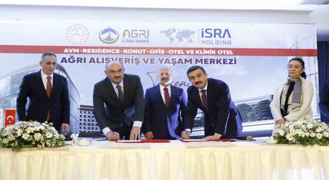 Bölgenin en büyük alışveriş ve yaşam merkezi Ağrı'da olacak