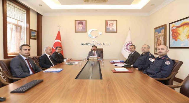 Burdurda Seçim Güvenliği Toplantısı yapıldı