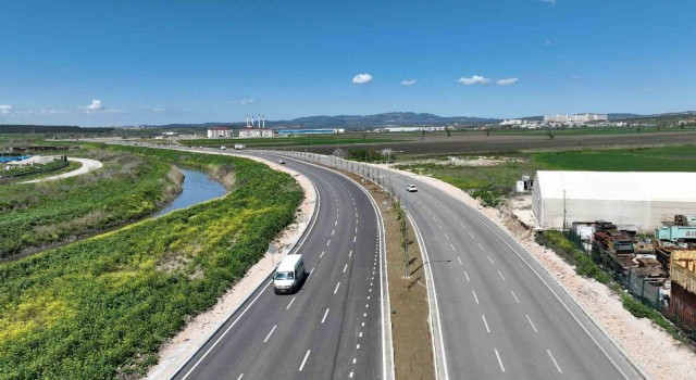 Bursa Şehir Hastanesi yolu açılışa hazırlanıyor