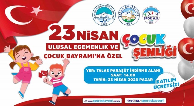 Büyükşehirden 23 Nisana özel “çocuk şenliği”