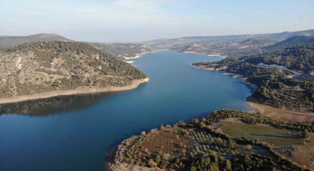 Çanakkalede suların tükendiği barajlar son yağışlarla birlikte dolmaya başladı