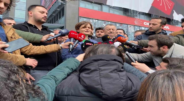 Canan Kaftancıoğlu: “Emniyet güçlerinin yaptığı incelemeye göre il binamızda herhangi bir kurşun izi bulunmamıştır